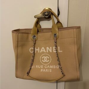 Beige Deauville Tote